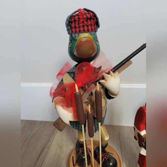 Zims Heirloom Collectibles Bulk Set Hockey Wine Pilot Duck Santa Christmas Decor - Picture 6 of 14